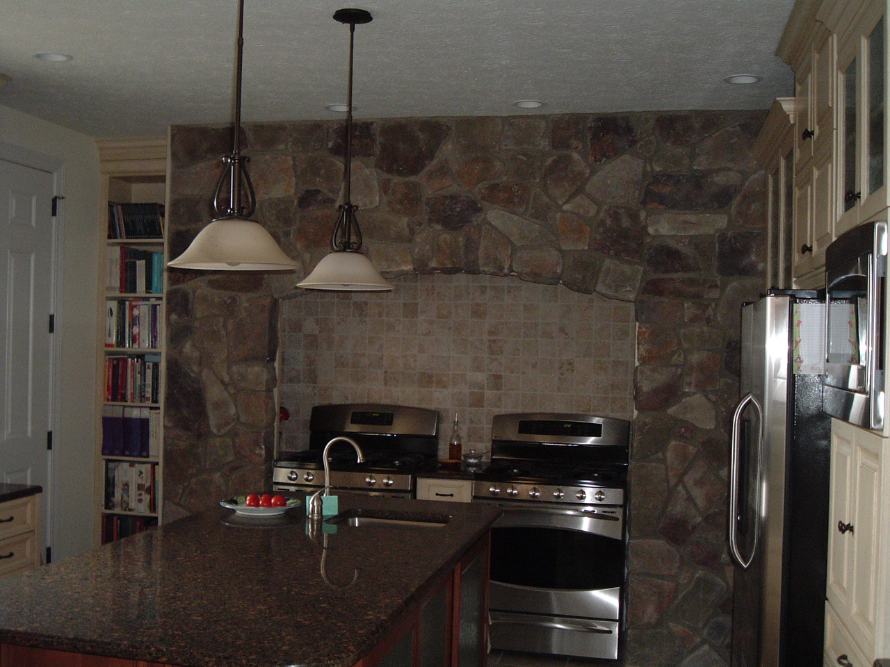 Fireplaces and Chimneys Ramsey R. Copper Stone Mason Inc.